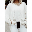 Lookabe kaitseümbris Necklace Snake Edition iPhone Xr, silver snake (loo019)