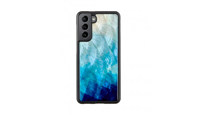 iKins case for Samsung Galaxy S21 blue lake black