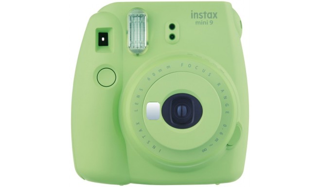 Fujifilm Instax Mini 9, lime green + Instax Mini paper
