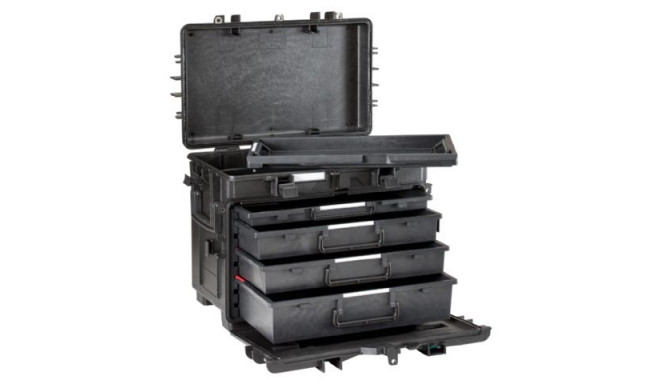 Explorer Cases 5140 Trolley Black with Empty Drawers