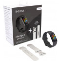 Fitbit Charge 5 Gift Pack, must/valge