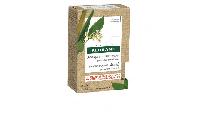 KLORANE MASCARILLA GALANGA en polvo tratamiento con galangal 8 x 3 gr