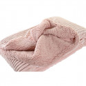 Blanket DKD Home Decor Pink (150 x 200 x 2 cm)