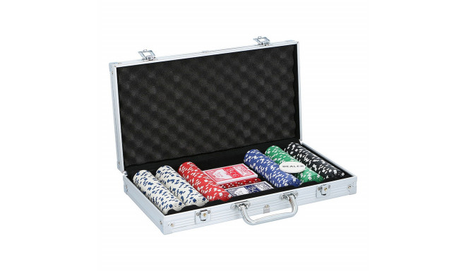 Poker Set Briefcase Aluminium 300 Pieces