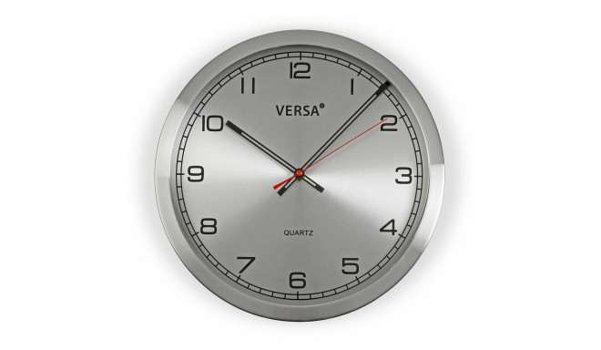 Wall Clock Versa Aluminium (4,1 x 35 x 35 cm)