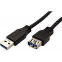 Wentronic cable USB - USB extension 5m