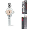 Maxlife Bluetooth microphone with speaker Animal MX-100 white