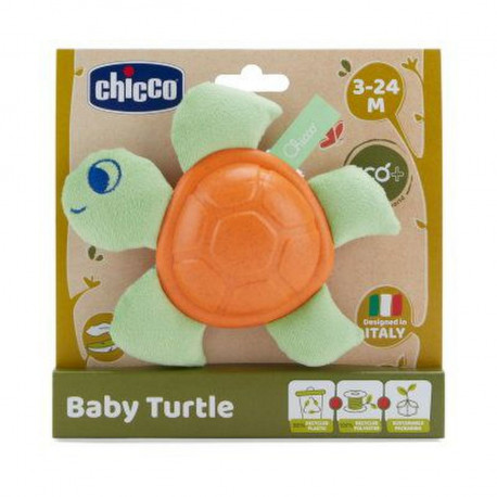 CHICCO pehme mänguasi Kilpkonn ÖKO