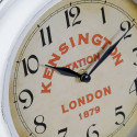 Настенное часы DKD Home Decor Белый Металл (38 x 9 x 37 cm)