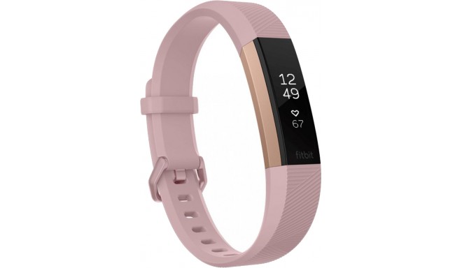 Fitbit трекер активности Alta HR L, розовый/розово-золотистый 