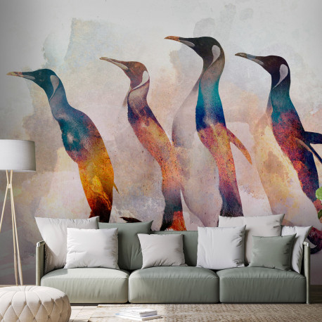 Fototapeet - Penguin Wandering - 300x210