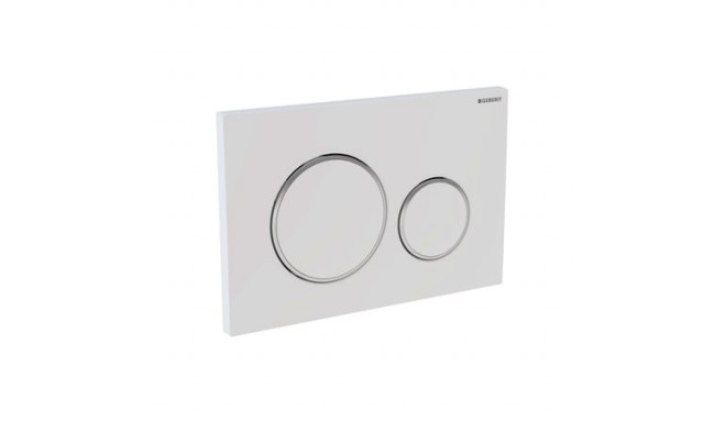 Geberit Sigma 20 flush button for toilet, white (115.882.KJ.1)