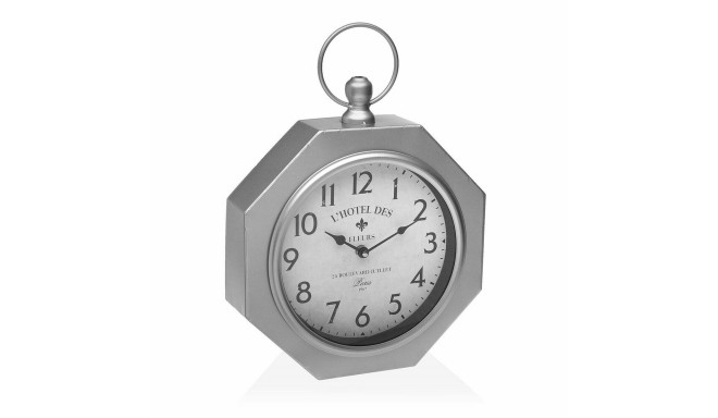 Wall Clock Versa GY Metal (28 x 8 x 40 cm)