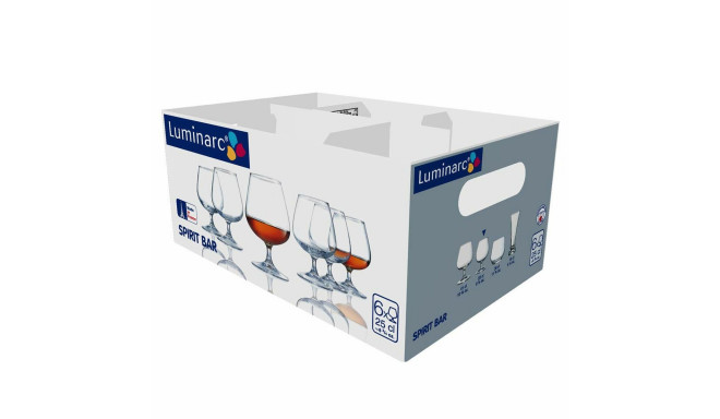 Balloon joogiklaas Luminarc Spirit Bar Läbipaistev Klaas 6 Ühikut 250 ml (Pack 6x)