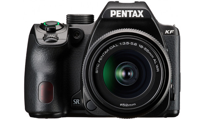 Pentax KF + 18-55mm WR, black