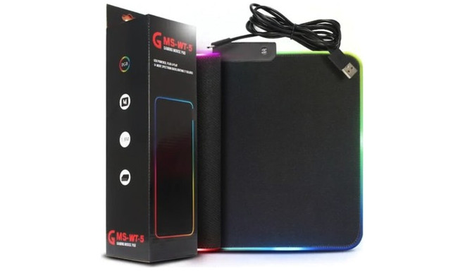 Goodbuy GMS-WT-5 gaming mousepad RGB | 350 x 255 | 14 modes