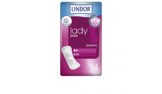 LINDOR LADY PAD mini 2 drops 14 u