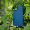 Satin case for Samsung Galaxy S22 Ultra dark blue