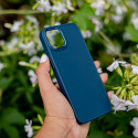 Satin case for Samsung Galaxy S20 FE / S20 Lite / S20 FE 5G dark blue