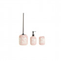 Vannikomplekt DKD Home Decor Keraamiline Roosa Valge Shabby Chic (3 pcs)