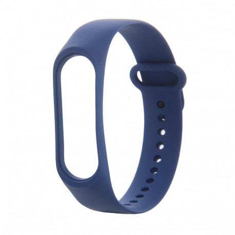 Silicone band for Xiaomi Mi Band 3 / 4 midnight blue