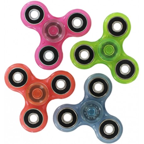 Whirlerz pimedas helendav näpuvurr Fidget Spinner, assortii