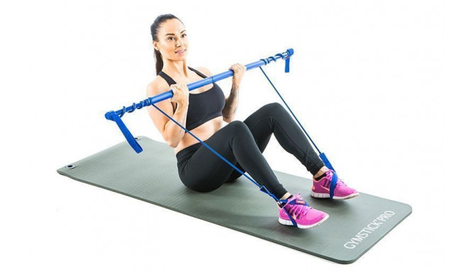 Fitness mat GYMSTICK NBR 61042G 170x60x1,5cm Grey