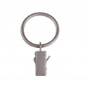 RINGS WITH CLIPS D16/19 MAT CHROME(10)