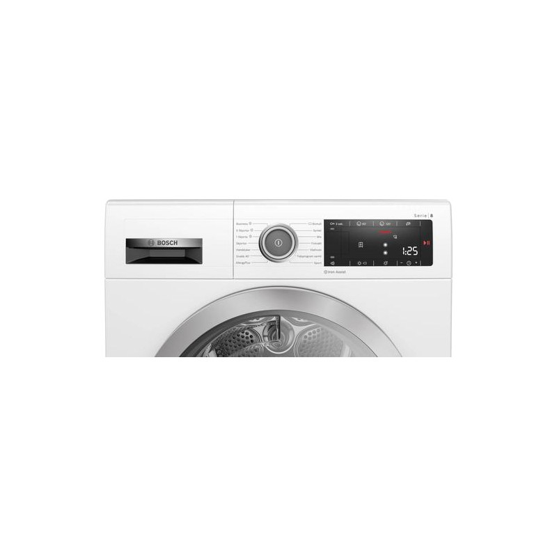 Bosch Serie 8 WTX80KL9SN tumble dryer Freestanding Front-load 9 kg A++ ...