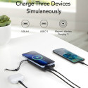 Power Bank VEGER MagOn with wireless charging support MagSafe 15W - 10 000mAh PD22,5W black (VP1151)