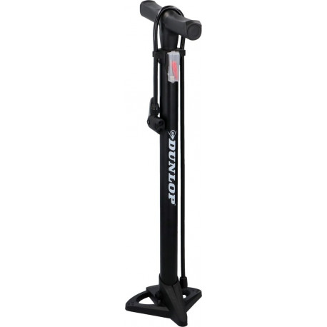 Dunlop Bicycle Pump with Pressure Gauge