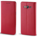 Forever kaitseümbris Smart Magnetic Fix Book Samsung J120F Galaxy J1, punane