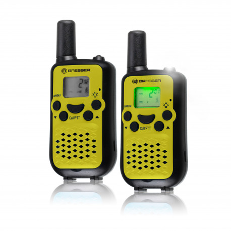 Walkie Talkie, BRESSER JUNIOR 2piece Set with range up to 6 km, green lime