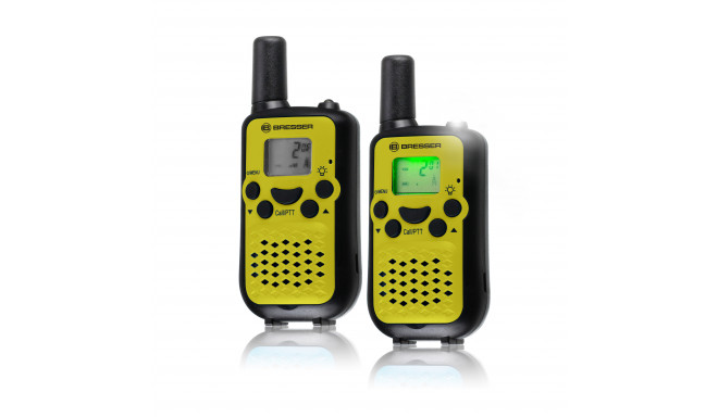 Walkie Talkie, BRESSER JUNIOR 2piece Set with range up to 6 km, green lime