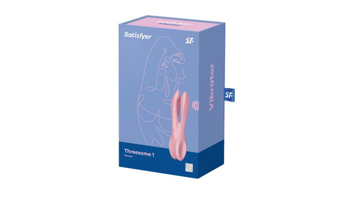 SATISFYER THREESOME 1 VIBRADOR ROSA 1UN