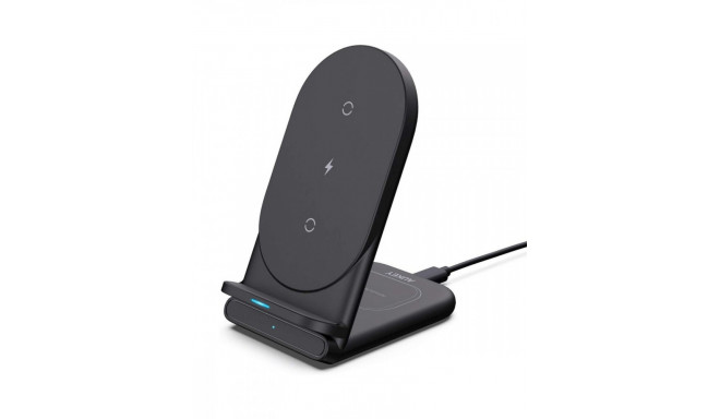 AUKEY LC-A2 Black Wireless Charger 2in1 USB-C