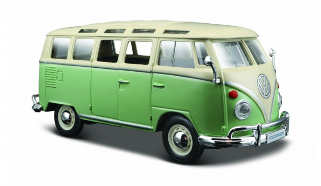 Composite model Volkswagen Van Samba green-beige