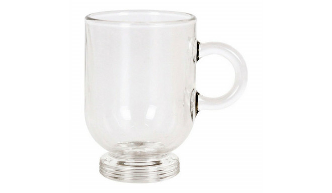 Set Šalica za Kavu Royal Leerdam Sentido Expresso Läbipaistev Roostevaba teras Kristall 80 ml 6 Tüki