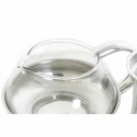 Teapot DKD Home Decor S3026076 Crystal Stainless steel Silver (15 x 12 x 12 cm) (600 ml)