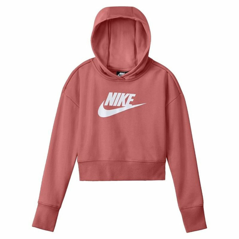 salmon nike hoodie