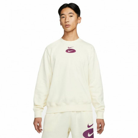Dressipluus ilma kapuutsita, meeste Nike Swoosh League Valge - 2XL