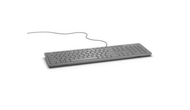 DELL KB216 keyboard USB QWERTY Nordic Grey