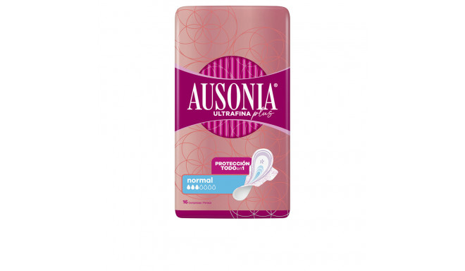 AUSONIA ULTRAFINA PLUS compresas normal alas 16 u