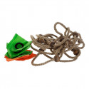 Spēle Trīs Rindā DKD Home Decor Koks Šķiedra (30 x 25 x 6 cm)