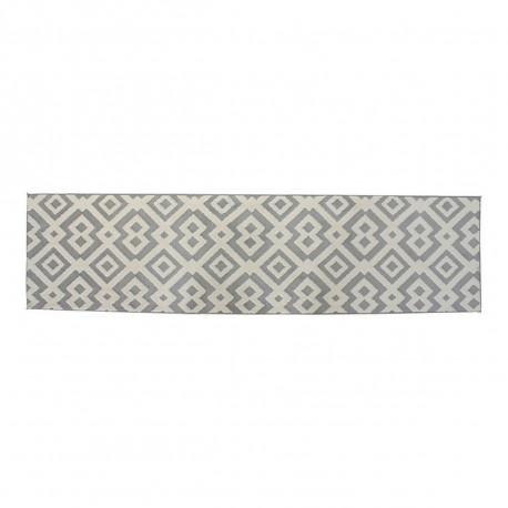 Vaip DKD Home Decor Polüester Araablane (60 x 240 x 1 cm)