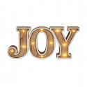 Dekoratiivkuju Joy Kerge Puit (3,7 x 11,5 x 26 cm)