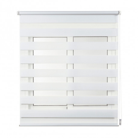 Roller blinds Stor Planet Clip&Fix Night&Day White 75 x 180 cm