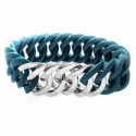 Bracelet TheRubz 100181 Blue Silicone Stainless steel Silver Steel/Silicone