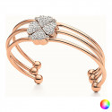 Ladies'Bracelet Folli Follie 3B0T041R Rose gold Steel (16 cm) (Silver)