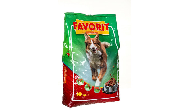 Favorit dry feed for dogs Beef 10kg
